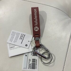 Lululemon Silicone Keychain